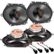 4 JBL 6x8" 180W Front & Rear Car Speaker Kit for 2001-2010 Ford Escape/Mustang