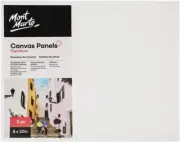 Mont Marte Canvas Panels Signature 2pc, 8 x 10in (20.4 x 25.4cm), Canvas Board