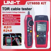 UNI-T UT685B TDR Network Cable Tracker Wire Tester RJ11 RJ45 LAN CAT POE Detect