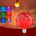 Good Luck New Year Colorful Light Bulb RGB Atmosphere Light Bulb New Year