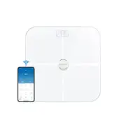 Renpho Elis Aspire Smart Wifi Body Scale - 13 Metrics - 3Aaa-28X28x2.5Cm White W