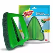 1pc Scotch-Brite Bathroom Brush with abrasive scrubber tile cleaning(free ship)