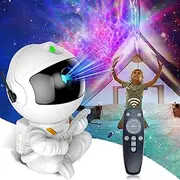 Astronaut Galaxy Star Projector, Galaxy Light Projector, Space Planetarium Projector, Kids Night Light, 8 Modes Remote and 360° Adjustable Star Lights Projector for Bedroom, Ceiling, Party Decor Gifts