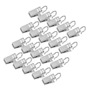 50Pcs Hooks Shower Curtain Hooks Curtain Hanger Clips Drapery Clips
