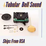 Quartz clock movement with pendulum