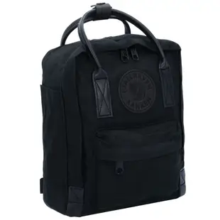 瑞典Fjallraven Kanken Mini 復古後背包 小型方型書包-全黑色