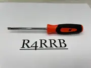 Snap-on Tools NEW ORANGE 3/16" Flat Head Soft Grip Mini-Tip Screwdriver SGD306BO