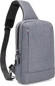 [Generic] Black Messenger Bag Sling Bag Crossbody Shoulder Bag for Men Women Travel Work School Bag Bags,Multi, multi