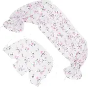 [Holibanna] 1 Set Chiffon Printing Scarf for Outdoor Sun Protection Breathable and Comfortable Shawl Multi Functional Wrap for Warmth and Style present for