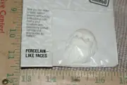 Amaco Porcelain Like Faces for Jewelry Santa with Blue Eyes NEW