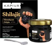 2 X Pure Himalayan Shilajit Resin, High Potency for Men & Women 20g. Pack F/Ship
