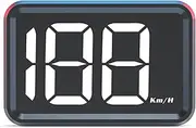 Labymos Heads-Up Display Digital Speedometer KMH Speedometer for Car Trucks Plug and Play Large Screen High-Definition Display