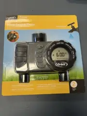 Orbit Conserve Digital Water Irrigation Timer 2 Outlet Programmable 24713 New