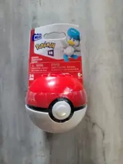 MEGA Construx Pokemon Quaxly Poke Ball, 18 Piece Buildable Pokemon Figure