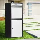 Groverdi Parcel Box Post Letter Box Package Drop Mailbox Security Lock Storag...