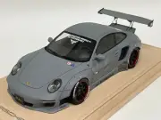 1/18 AB Models Porsche 911 Liberty Walk In Dark Gray One Off n BBR or MR