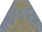 Hallway Runner Rug Custom Length Machine Washable Entryway Mat for Hallway Stairs Kitchen Bedroom 3'x10' (60x300cm) Thin Carpet Runner