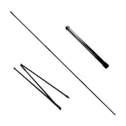 Golf Alignment Sticks 2 Pack Swing Training Aid Equipment Collapsible Trainer...