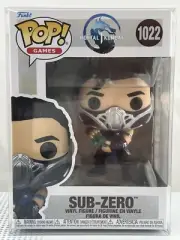 Funko Pop! Mortal Kombat 1 - Sub-Zero #1022 Vinyl Figure - *NEW in PROTECTOR*