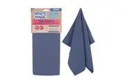 White Magic Eco Cloth Kitchen Sink Tea Towel Dish Glassware Drying 70x50cm Denim