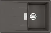[FRANKE] Kitchen Sink Made of Granite (Fragranite) with a Single Bowl Centro CNG 611-78 - Slate Grey - 114.0716.324