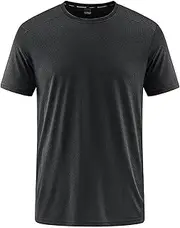 [Generic] T Shirt Bulk Summer Short Sleeve Quick Drying Men's T Shirt Jacquard Mesh Breathable Wicking Running Sports Daily Fitness Underlay Men's A Shirt