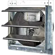 12 inch Shutter Exhaust Fan Vent with Auto Shutter Gable Mount 772 CFM Electric