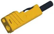 CONN, Banana, PLUG, 30A, SCREW, YEL, Banana Test Connectors 932153103