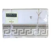 Wamsutta Supercale King Flat Sheet 200 Thread Count White New Sealed 108 x 102