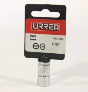 NOS Urrea Standard Socket 12-Point 1/4" Drive 11/32" Part No. 4711T