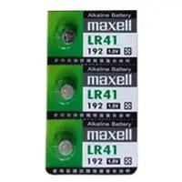 在飛比找有閑購物優惠-maxell 水銀電池 LR41(2顆裝)