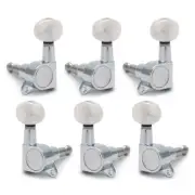 Guitar Locking String Tuning Pegs Machine Heads White Pearl for Electric Guitar