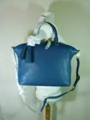NEW Tory Burch Tidal Wave Pebbled Leather Thea Slouchy Satchel - $495