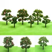 Miniature Model Trees for HO Scale Train Railroad Model and Outdoor Landscape