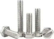 20PCS M6x12/16/20/25/30mm Stainless Steel Slotter Hexagon Screws Outer hex one Word Combination Screw Mechanical Bolts(M6X30 20PCS)