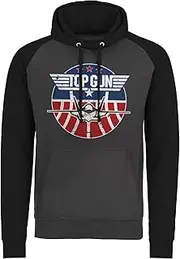 [Difuzed] Officially Licensed Tomcat Baseball Hoodie (Dark Grey - Black)