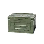 [CosyCamp] Outdoor Folding Storage Box, Green / 50L