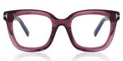 Tom Ford FT5880-B Blue-Light Block 081 Men's Glasses Purple Size 51 - Private Health Rebate - Blue Light Block Available