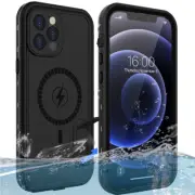 For iPhone 12 Pro Max/12 MagSafe Case Waterproof Shockproof Heavy Duty Cover