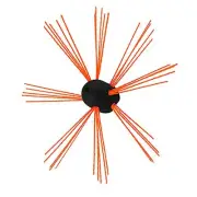 Chimney Brush, Electrical Rotary Drill Drive Sweeping Cleaning Tool for