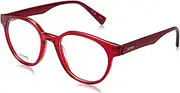 [STING] Unisex Kid's VSJ714 Sunglasses, Shiny TRASNP.RED, 47, Shiny Trasnp.red, 47