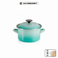 在飛比找momo購物網優惠-【Le Creuset】琺瑯便利湯鍋20cm(薄荷綠)