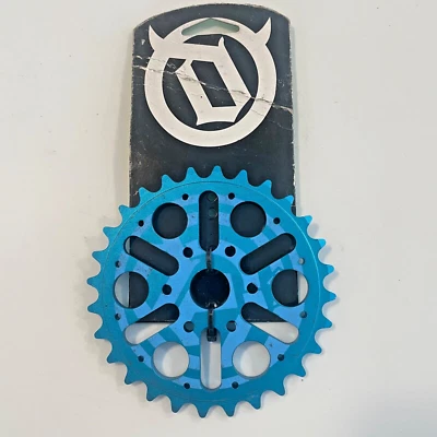 Deity Components Termite Chainring Sprocket 28 tooth Blue