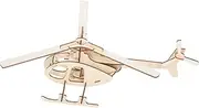 VINTORKY 3pcs DIY Wooden Airplane Model Kit Easy to Assemble Paintable Aircraft for Enhances Imagination Learning Tools Required Unique Coloring Design