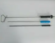 Laparoscopic L-Hook Monopolar Electrodes Snake Liver Retractor Myoma Screw Set