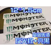 在飛比找蝦皮購物優惠-鬼爪 MONSTER 安全帽貼 羅西 moto GP  機車