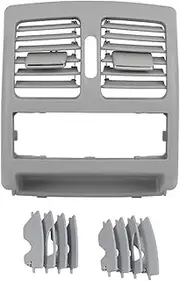 AC Air Conditioning Vent Outlet Car Rear Air Conditioner AC Vent Grille Outlet Cover,for Mercedes Benz,for W204 C180 200 220 300 350 2007-2013 W207 E 2007-2016 20483003549051(High-end Gray)