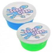 Car Cleaning Gel 2pcs Detailing Cleaner Universal Interior Detail Removal Putty