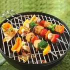 10pcs 2 Prong BBQ Skewers Stainless Steel Barbecue Needle Camping