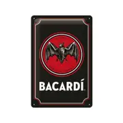 Nostalgic-Art Medium Sign Bacardi - Logo Black